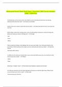 Motorcycle Permit Cheat Sheet Exam &vert; Questions 100&percnt; Correct Answers &vert;2025 &vert; 100&percnt; Pass