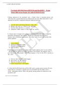 Test bank 2022&sol;2023 latest HESI Mental Health RN Final Exam latest update 100&percnt; Questions and Answers correctly Answered and Highlighted&period;