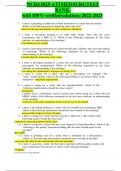 NRS 3025-ATI MED SURG TEST BANK-with 100&percnt; verified solutions-
