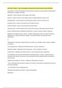 NUR 3128 - Module 7 - Eyes Test Questions and Answers Fully Solved Latest Version 2025-2026