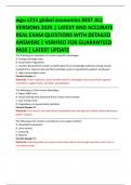 wgu c211 global economics BEST ALL VERSIONS 2025 &vert; LATEST AND ACCURATE  REAL EXAM QUESTIONS WITH DETAILED  ANSWERS &vert; VERIFIED FOR GUARANTEED PASS &vert; LATEST UPDATE 