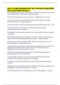 BHS 175 CORE EXAMINATION TEST 2025&sol;2026 QUESTIONS WITH SOLUTIONS RATED A&plus;