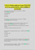 CM 413 Jobsite midterm Exam UPDATED  ACTUAL QUESTIONS AND CORRECT  ANSWERS