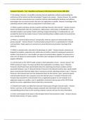 Computer Networks - Test 1 Questions and Answers Fully Solved Latest Version 2025-2026