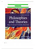 Test Bank Philosophies and Theories for Advanced Nursing Practice  4th Edition &lpar;LATEST&rpar;  by Butts & Rich All Chapters &lpar;1-26&rpar; &vert; Expert Verified Answers &vert; Grade A&plus;