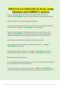 NSE4 FGT 6&period;4 UPDATED ACTUAL  Exam  Questions and CORRECT Answers 
