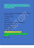 Comsae NEWEST ACTUAL EXAM COMPLETE QUESTIONS  AND CORRECT DETAILED ANSWERS &lpar;VERIFIED ANSWERS&rpar;  &vert;ALREADY GRADED A&plus;      A 20-year-old man presents with fatigue&comma; pallor&comma; and a craving for  ice &lpar;pica&rpar;&period; Labs reveal