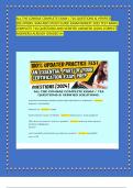 ALL THE COMSAE COMPLETE EXAM &sol; 716 QUESTIONS & VERIFIED  SOLUTIONS&period; XAM AND STUDY GUIDE EXAM NEWEST 2025 TEST BANK&vert;  COMPLETE 716 QUESTIONS AND VERIFIED ANSWERS &lpar;100&percnt; CORRECT  ANSWERS&rpar; ALREADY GRADED A&plus;
