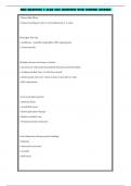 HESI MILESTONE 2 EXAM 2025 QUESTIONS WITH VERIFIED ANSWERS 