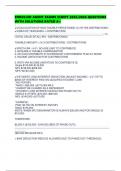ENROLLED AGENT EXAMS SCRIPT 2025&sol;2026 QUESTIONS WITH SOLUTIONS RATED A&plus;