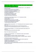 ENROLLED AGENT PRACTICE EXAM 2025&sol;2026 QUESTIONS WITH SOLUTIONS RATED A&plus;