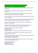 HCV SPECIALIST CORE EXAM SET 2025&sol;2026 QUESTIONS WITH SOLUTIONS RATED A&plus;
