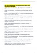 NBC HIS EXAM SCRIPT 2025&sol;2026 QUESTIONS WITH SOLUTIONS RATED A&plus;