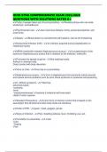 OHIO STNA COMPREHENSIVE EXAM 2025&sol;2026 QUESTIONS WITH SOLUTIONS RATED A&plus;