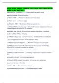 OHIO STNA END OF COURSE 2025&sol;2026 QUESTIONS WITH SOLUTIONS RATED A&plus;
