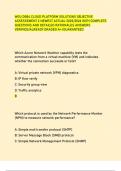 WGU D084 CLOUD PLATFORM SOLUTIONS OBJECTIVE  ASSESSEMENT 2 NEWEST ACTUAL 2025&sol;2026 WITH COMPLETE  QUESTIONS AND DETAILED RATIONALES ANSWERS  VERIFIED&sol;ALREADY GRADED A&plus; &vert;GUARANTEED