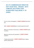RN ATI COMPREHENSIVE PREDICTOR EXIT EXAM FINAL  VERSION  WITH COMPLETE SOLUTIONS &lbrack;100&percnt; GUARANTEED PASS&rsqb; GRADE A&plus; BY EXPERT&period;