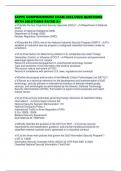 SAPPC COMPREHENSIVE EXAM 2025&sol;2026 QUESTIONS WITH SOLUTIONS RATED A&plus;