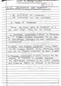 Class notes Biology   NCERT Class 11 biology  &comma; locomotion and movement  handwritten notes 