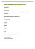 Marriott Bundled Questions and Answers Fully Solved 
