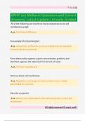 APHY 201 Midterm Questions and Correct  Answers&sol; Latest Update &sol; Already Graded