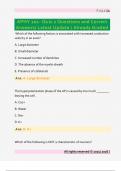 APHY 201- Quiz 2 Questions and Correct  Answers&sol; Latest Update &sol; Already Graded