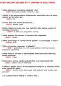 CCRP AACVPR SOLVED WITH COMPLETE SOLUTIONS ALREADY GRADED A&plus;