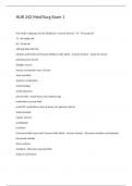 NUR 242 Med&sol;Surg Exam 1