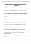 BULW 3310 EXAM 3 UPDATED EXAM QUESTIONS AND ANSWERS
