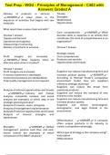 Test Prep - WGU - Principles of Management - C483 with Answers Graded A