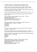 CONE-S PUBLIC SPEAKING MIDTERM EXAM