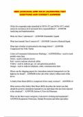 NEW &lpar;2025&sol;2026&rpar; AWR 358-W &lpar;HAZWOPER&rpar; TEST QUESTIONS AND CORRECT ANSWERS