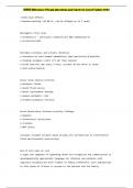 HESI Milestone 2 Exam Questions and Answers Latest Update 2025