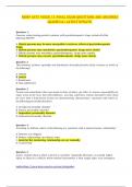NRNP 6675 WEEK 11 FINAL EXAM QUESTIONS AND ANSWERS GRADED A&plus; LATEST UPDATE&period;