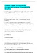 Chapter 3- EBP Revision Exam Questions Answered Correct &lpar;2025&rpar; Updated&period;