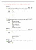MBA 690 Required Quiz 1&vert; Questions and Answers &vert; 2025 Update with complete solutions&period;