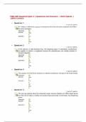 MBA 690 Required Quiz 2 &vert; Questions and Answers &vert; 2025 Update &vert; 100&percnt; Correct&period;