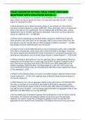 TEXAS ADJUSTER ACTUAL FINAL PAPER 2025&sol;2026 QUESTIONS WITH SOLUTIONS RATED A&plus;