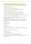 Jarvis Health Assessment Midterm Review Questions and Answers Solved Correctly Rated A&plus;