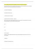 Jarvis - Health Assessment Final Test Questions and Answers Fully Solved Graded A&plus;