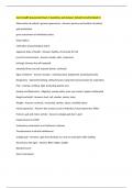 Jarvis Health Assessment Exam 1 Questions and Answers Solved Correctly Rated A&plus;