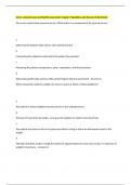 Jarvis - physical exam and health assessment chapter 9 Questions and Answers Fully Solved 