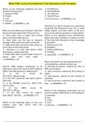 WGU C851 &lpar;Linux Foundations&rpar; Test Questions with Answers