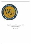 WGU D431 Task 2 - pass 1st attempt &vert; 2025 Latest &vert; with complete solutions&period;