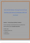 ATI RN Pediatric Nursing Proctored Exam 2025 &ndash; 200 NGN Questions with A&plus; Answers & Pass Guarantee