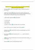 ALERRT level 1 active shooter course TEST Questions and Verified Answers&sol;Accurate  Solutions&vert; New Update Already Graded A&plus; 