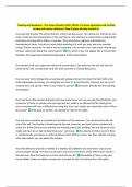 Training and Readiness - The Active Shooter &lpar;CNIC-TRTAS-1&period;1&rpar; Exam Questions and Verified  Answers&sol;Accurate Solutions&vert; New Update Already Graded A&plus; 