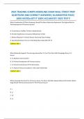 2025 TRADING COMPS MODELING EXAM WALL STREET PREP QUESTIONS AND CORRECT ANSWERS&vert; GUARANTEED PASS&vert; 100&percnt; RATED&Verbar; GET IT 100&percnt; ACCURATE&excl;&excl; 2025 TEST&excl;&excl;