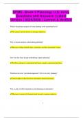 BPME- Block 5 Planning&colon; U&period;S&period; Army Questions and Answers &vert; Latest Version &vert; 2025&sol;2026 &vert; Correct & Verified