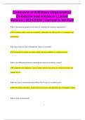 Command and Military Organization Questions and Answers &vert; Latest Version &vert; 2025&sol;2026 &vert; Correct & Verified